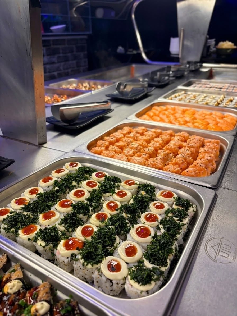 Prato do Sushi Bar Iturama