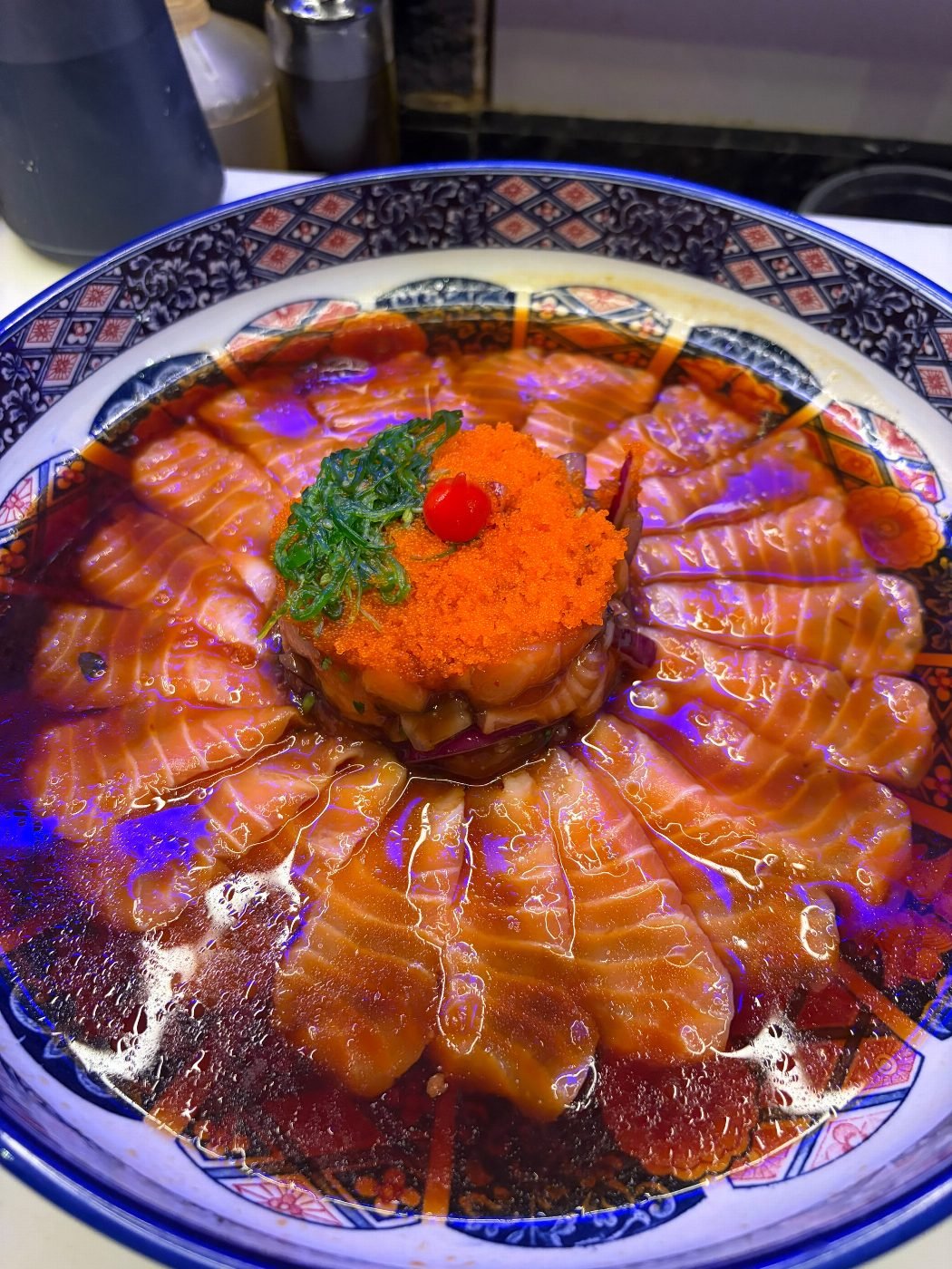 Prato do Sushi Bar Iturama